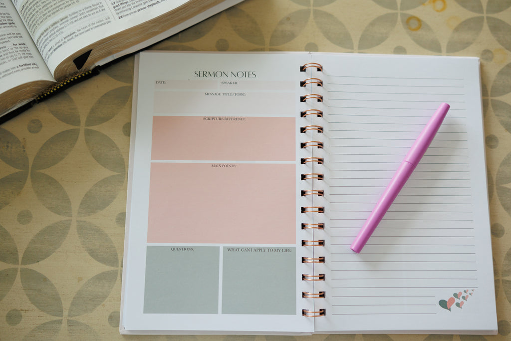 Sermon Notes Journal