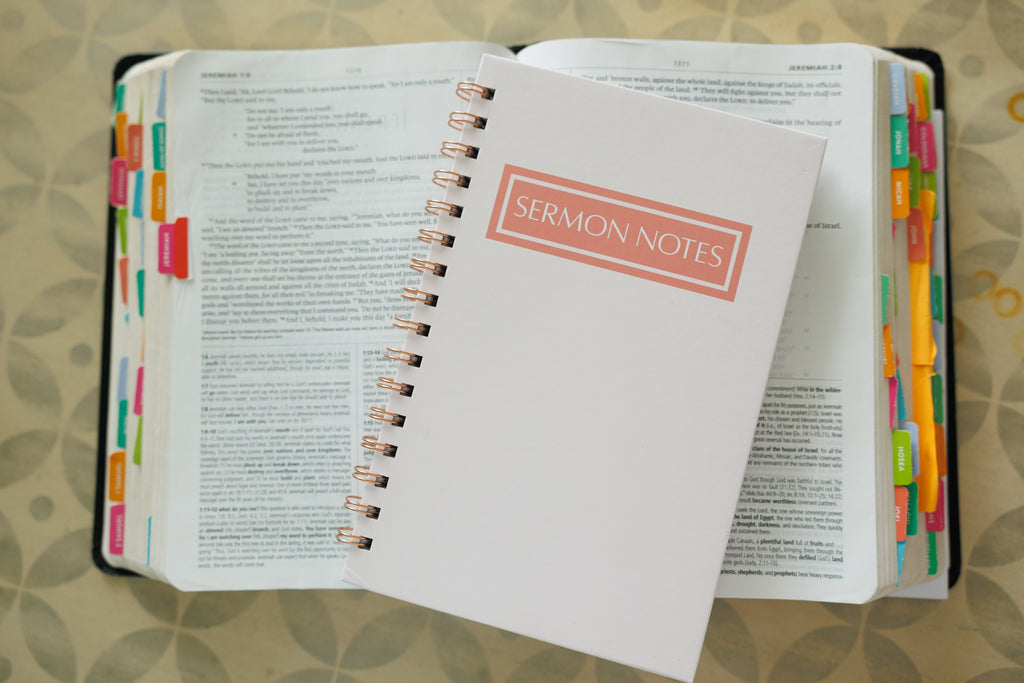 Sermon Notes Journal